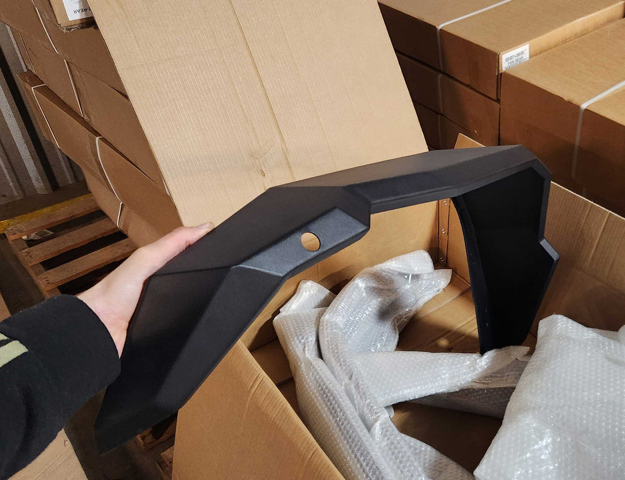 Front And Rear Crusher Metal Fender Flares for 2020-2025 Jeep Gladiator JT Exterior Part