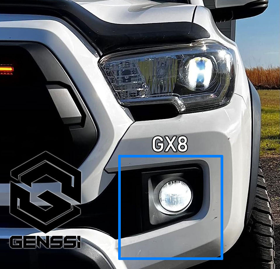 GX8 LED Headlight Conversion Kit 6500K Bulbs 22000LM Lighting