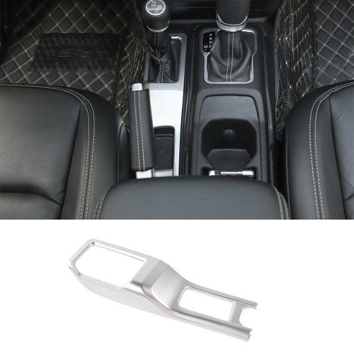 Four - Wheel Drive Gear Shift Panel Cover For Jeep Wrangler JL 2018 - 2023 Silver - GENSSI Interior Part
