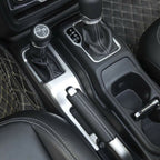 Four - Wheel Drive Gear Shift Panel Cover For Jeep Wrangler JL 2018 - 2023 Silver - GENSSI Interior Part