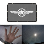 Front Mesh Bikini Top Cover UV Protection Sunshade Net For Jeep Wrangler JL 1pc - GENSSI Exterior Part