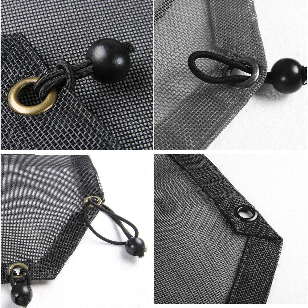 Front Mesh Bikini Top Cover UV Protection Sunshade Net For Jeep Wrangler JL 1pc - GENSSI Exterior Part
