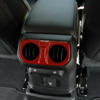 Full Set Interior Decoration Trim Kit for Jeep Wrangler JL 2018 - 2023 Red - GENSSI Interior Part