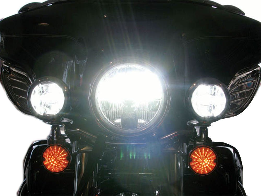 G7 Elite LED Motorcycle Headlight Conversion Kit 6000K H4 9003 Bulb - GENSSI Lighting