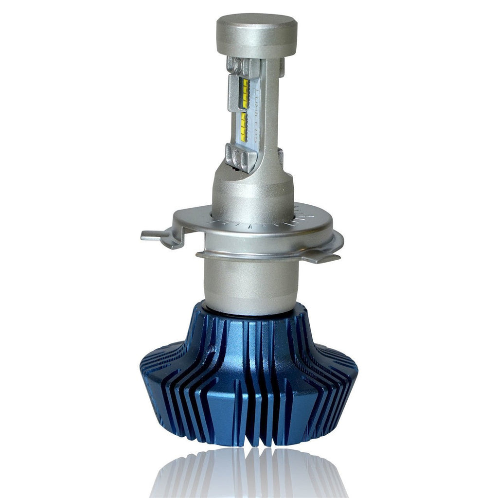 G7 Elite LED Motorcycle Headlight Conversion Kit 6000K H4 9003 Bulb - GENSSI Lighting