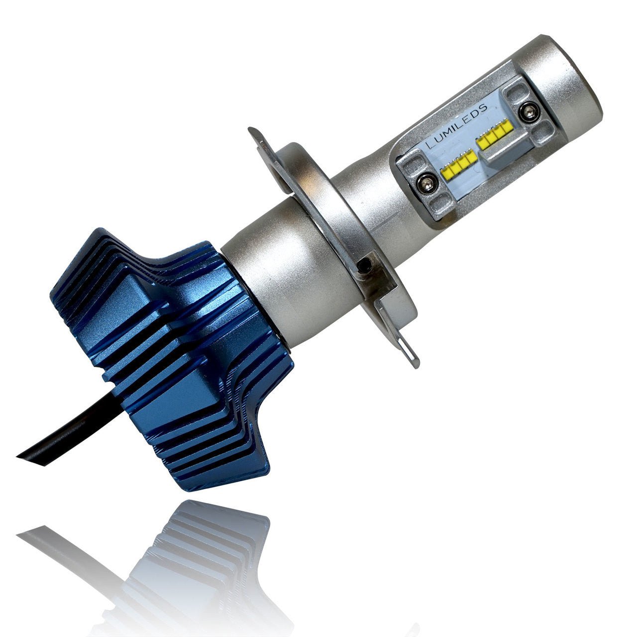 G7 Elite LED Motorcycle Headlight Conversion Kit 6000K H4 9003 Bulb - GENSSI Lighting