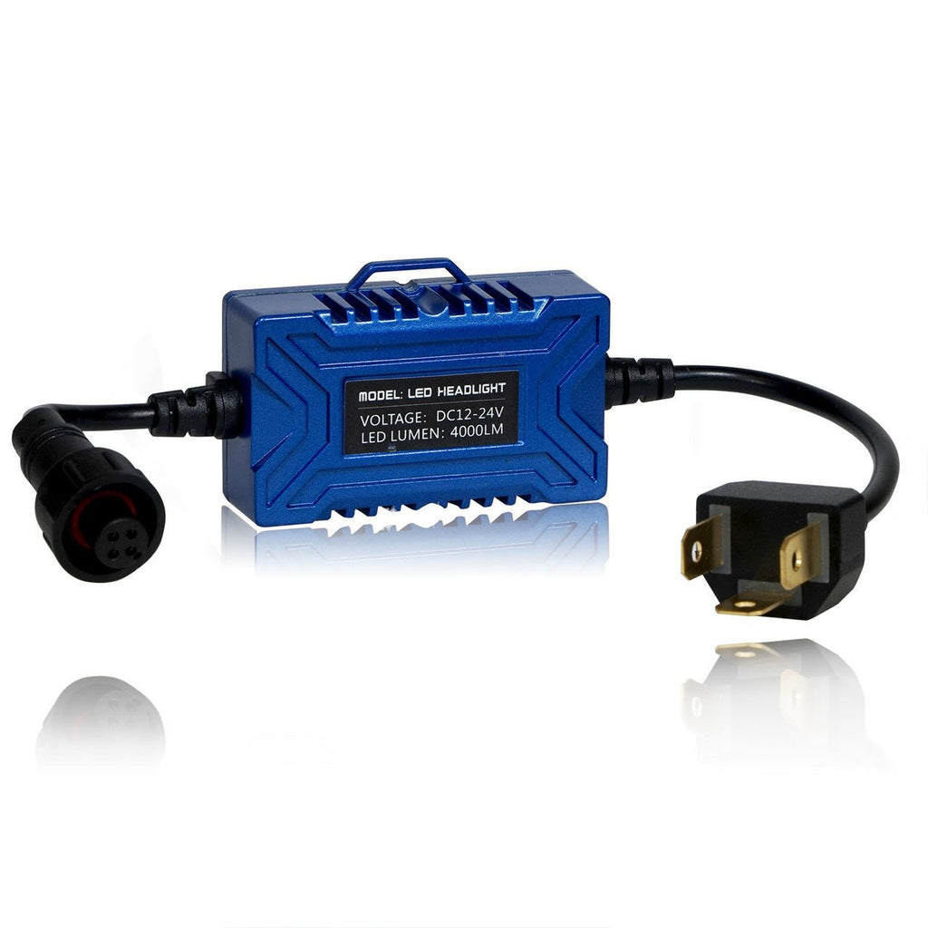 G7 Elite LED Motorcycle Headlight Conversion Kit 6000K H4 9003 Bulb - GENSSI Lighting