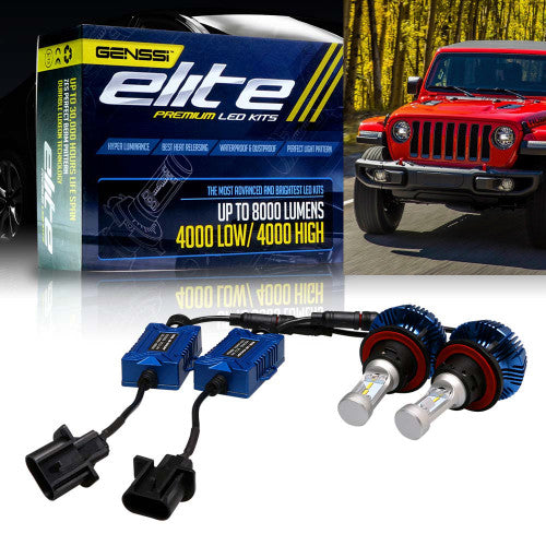 LED Headlight Conversion Kit for Jeep Wrangler JL 2018-up Default Title Lighting