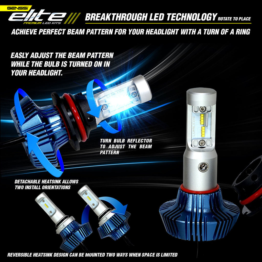 LED Headlight Conversion Kit for Jeep Wrangler JL 2018-up Lighting