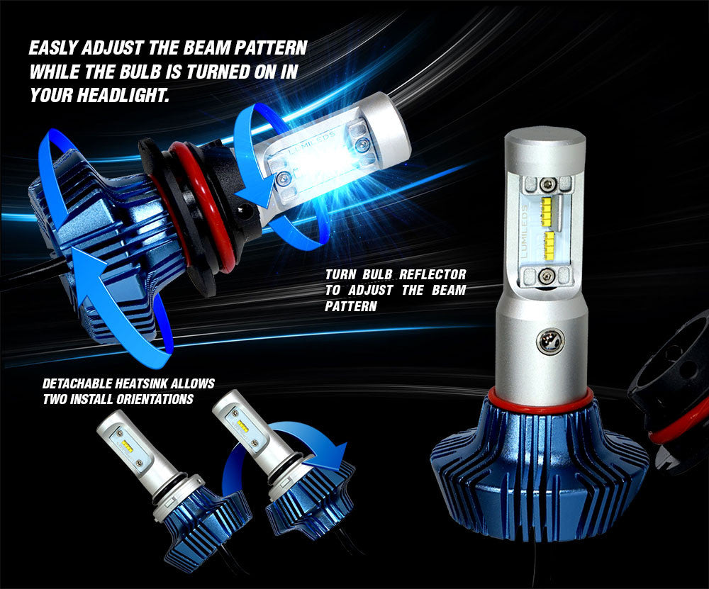 LED Headlight Conversion Kit for Jeep Wrangler JL 2018-up Lighting