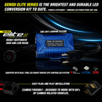 LED Headlight Conversion Kit for Jeep Wrangler JL 2018 - up - GENSSI Lighting