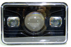 4x6 LED Projector Headlights H4651 H4652 H4656 H4666 H6545 Black Set Lighting