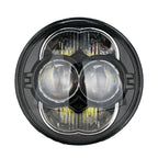 5.75 (5 3/4) Inch LED Black Projector Headlights Round DOT Set Lighting