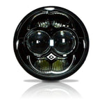 5.75 (5 3/4) Inch LED Black Projector Headlights Round DOT Set Lighting