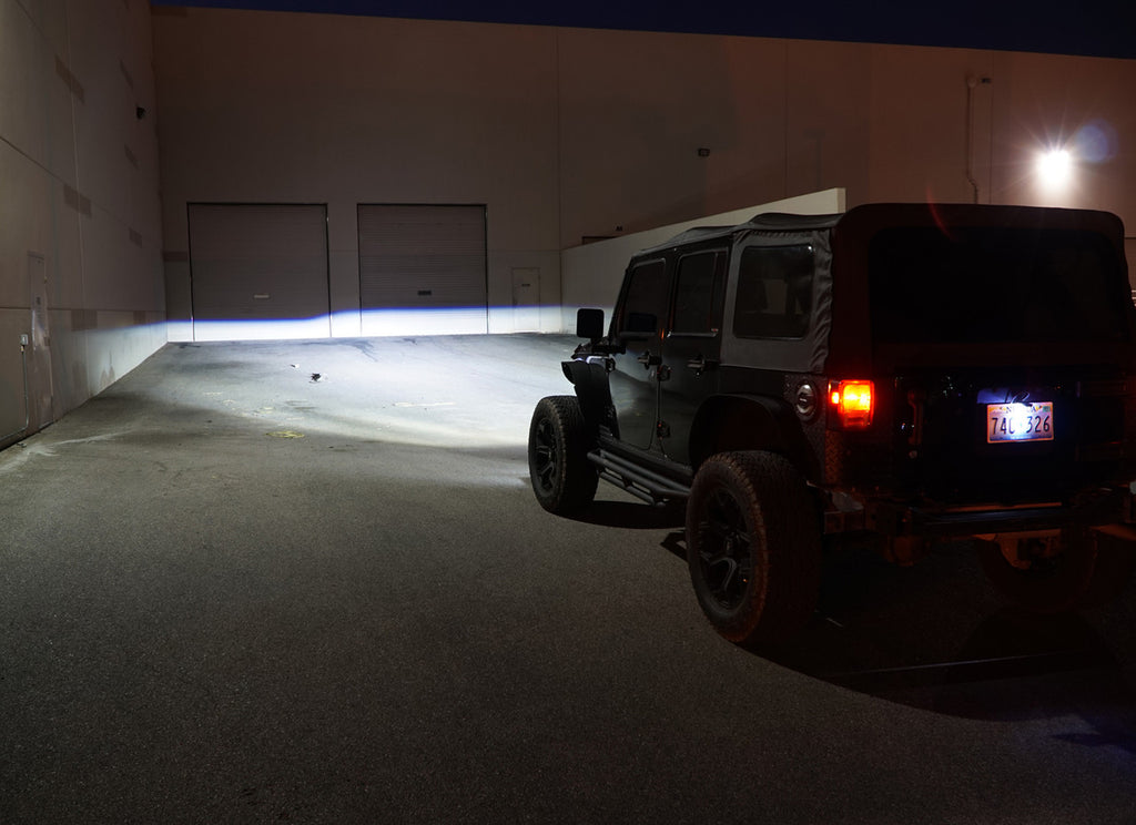 APOLLO Chrome Projector LED Headlights for Wrangler 1996-2018 Lighting