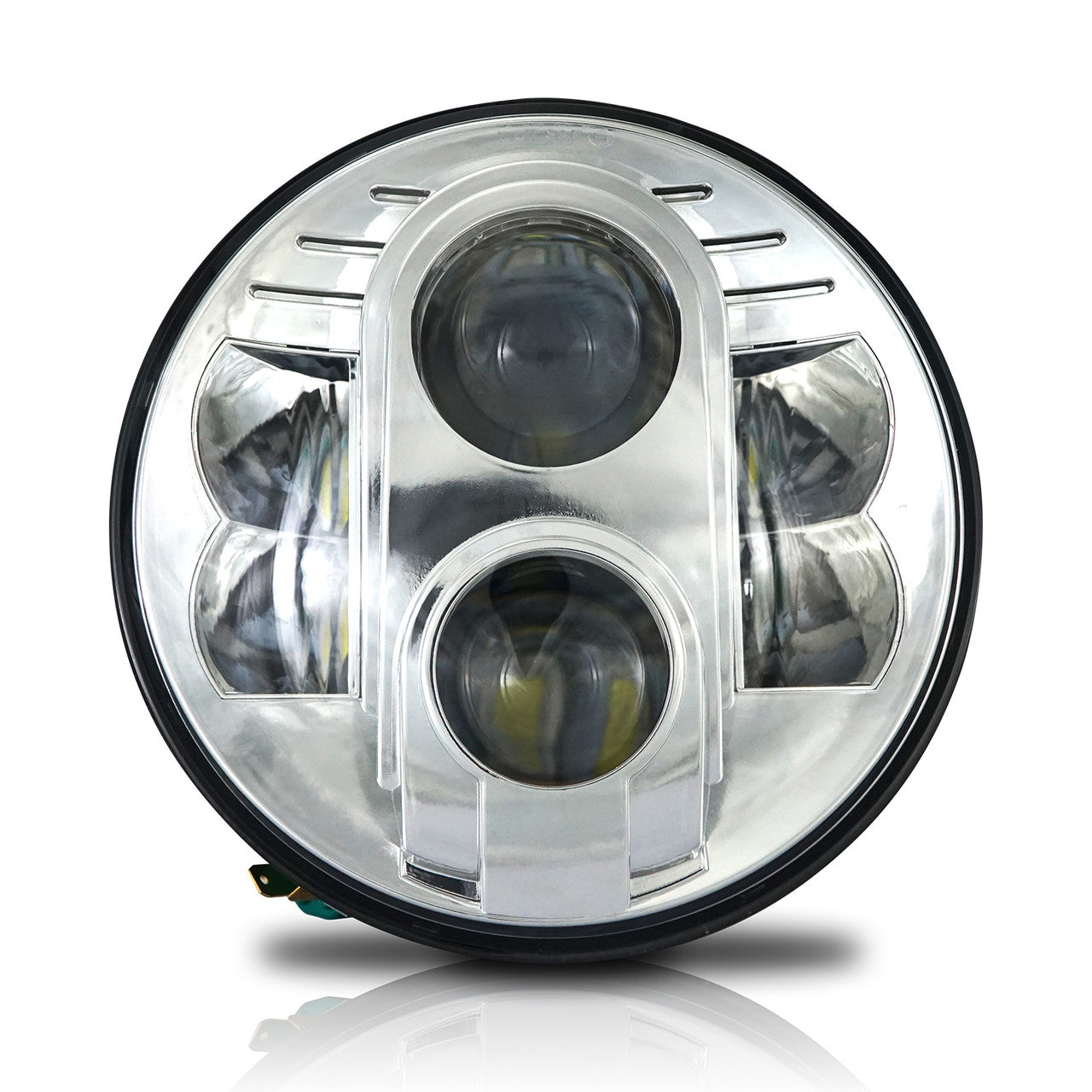 APOLLO Chrome Projector LED Headlights for Wrangler 1996-2018 Lighting