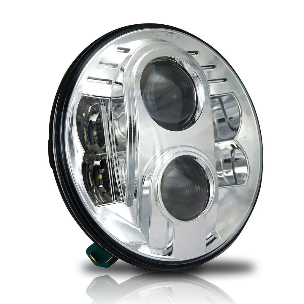 APOLLO Chrome Projector LED Headlights for Wrangler 1996-2018 Lighting