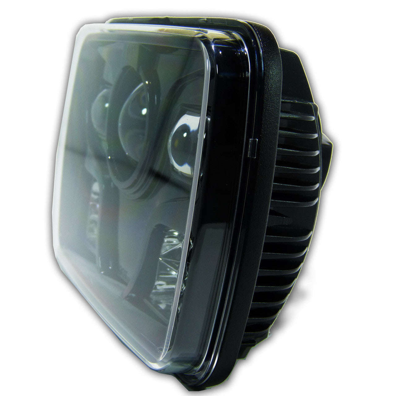 APOLLO LED Black Projector Headlights for XJ and YJ Lighting