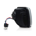 APOLLO LED Chrome Projector Headlights for XJ and YJ - GENSSI Lighting