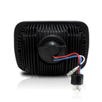 APOLLO LED Chrome Projector Headlights for XJ and YJ - GENSSI Lighting