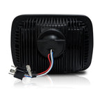 APOLLO LED Black Projector Headlights for XJ and YJ - GENSSI Lighting