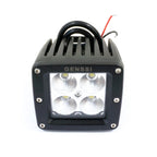 DUELY Cube Pod LED 3 Inches Auxiliary Lights Black (2 PODS) - GENSSI Lighting