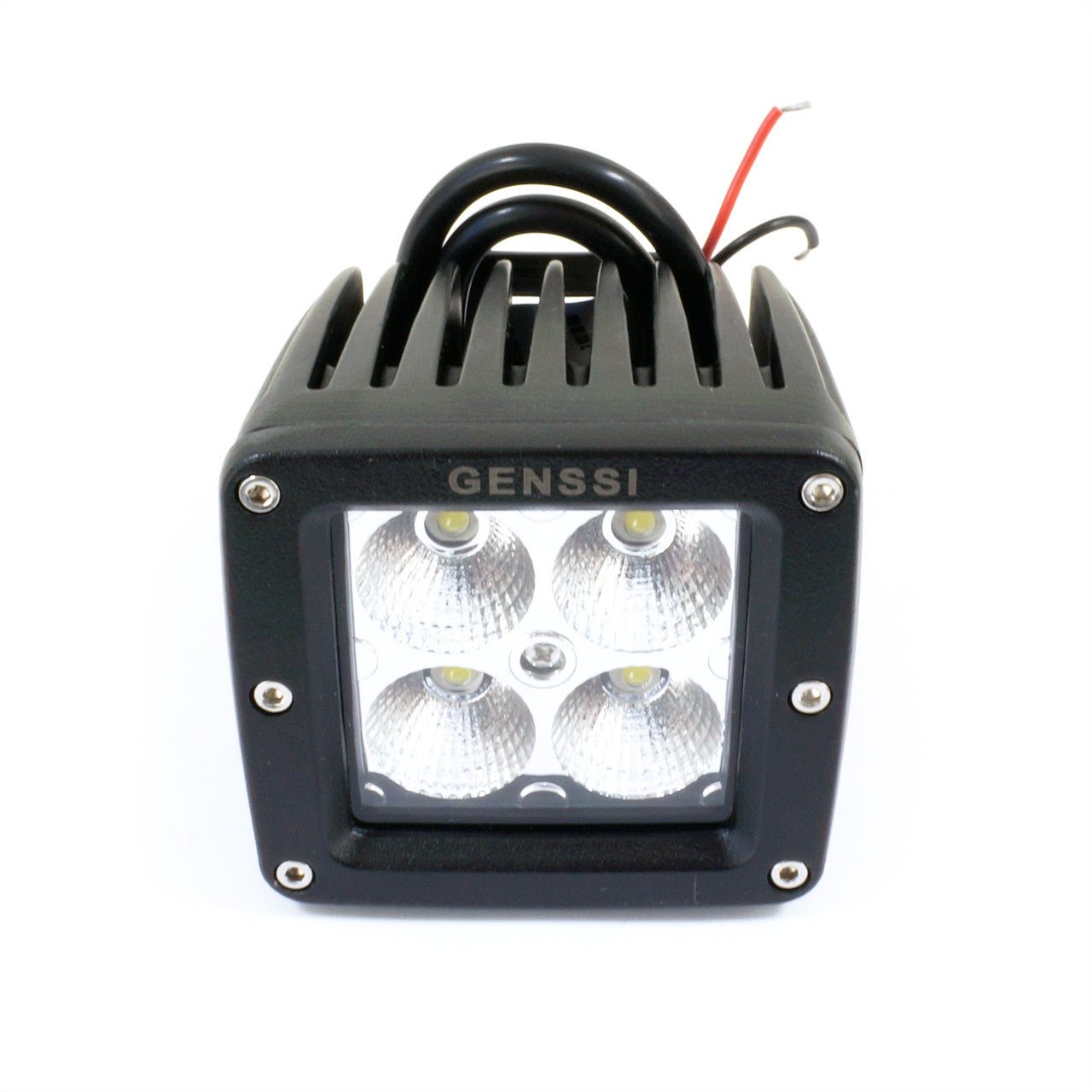 DUELY Cube Pod LED 3 Inches Auxiliary Lights Black (2 PODS) - GENSSI Lighting