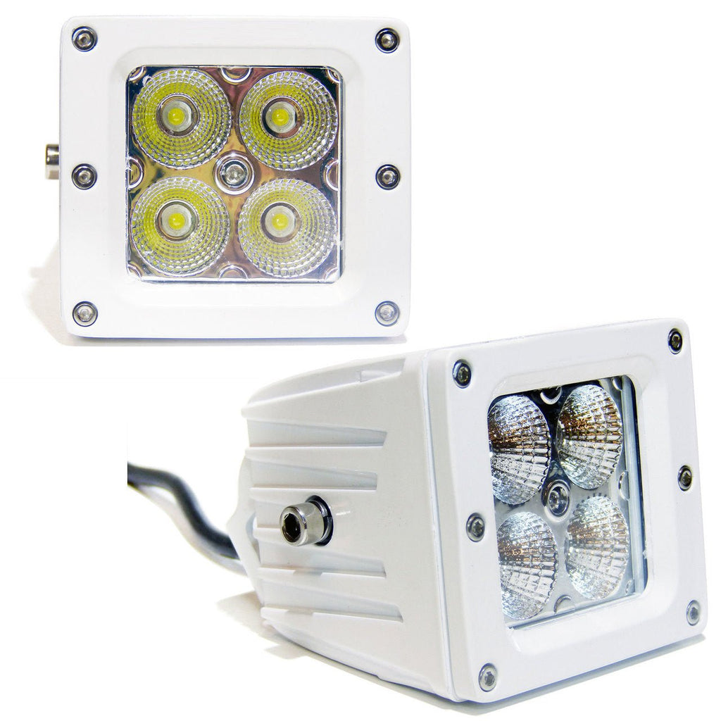 DUELY Cube Pod LED 3 Inches Auxiliary Lights White - GENSSI Lighting