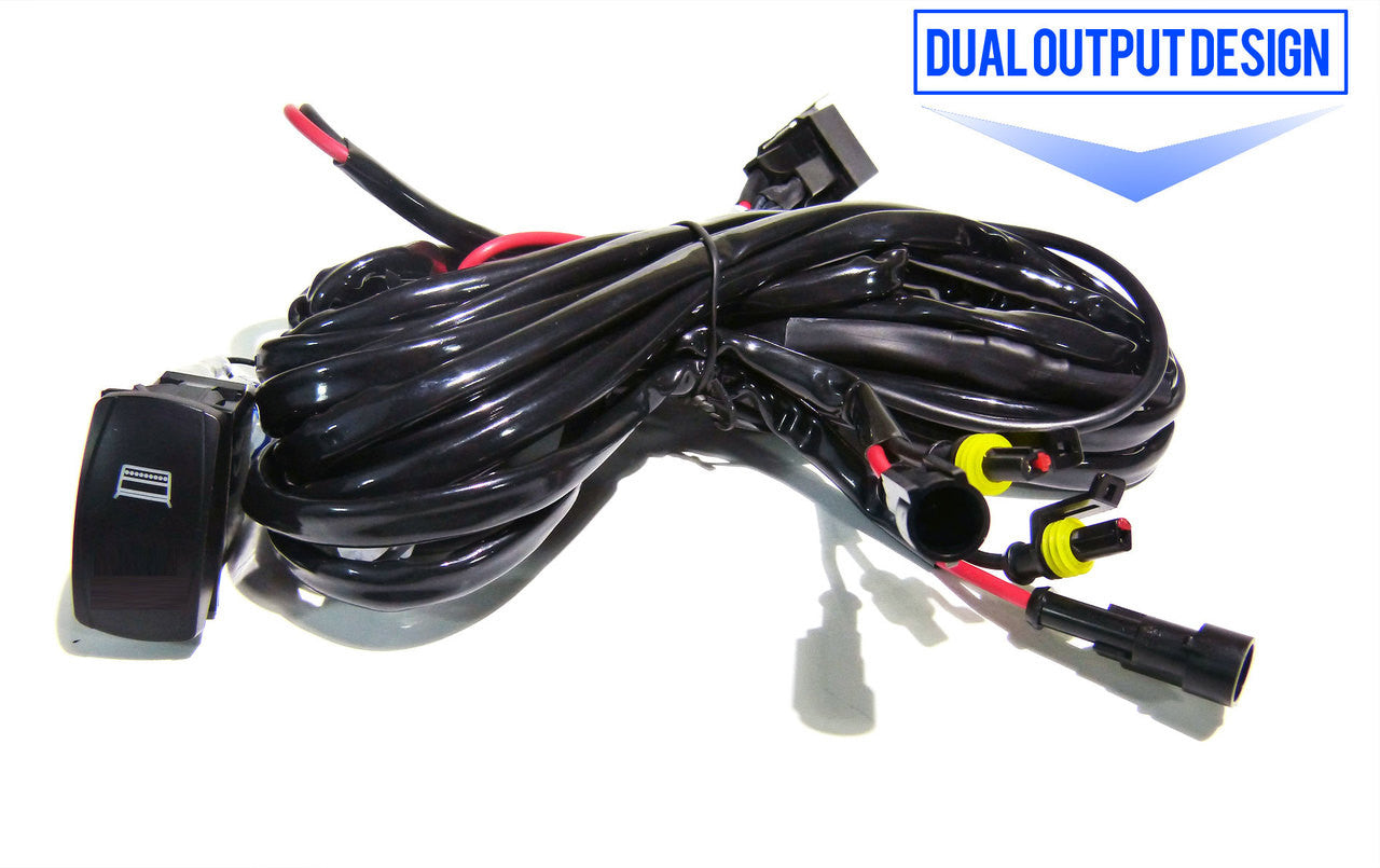 Heavy Duty Light Bar Relay Dual Output Electrical