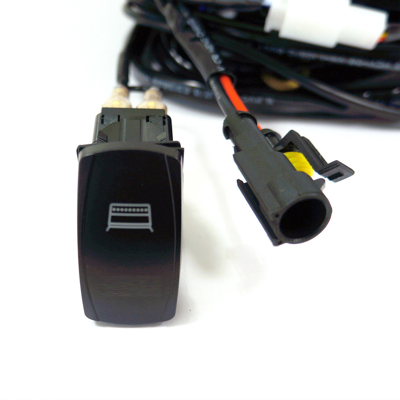 52 Inches LED Hood Mount Light Bar Kit for Jeep Wrangler JL 2018+ Lighting