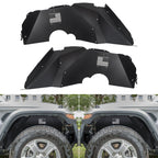 Front and Rear Inner Fender Liners for Jeep Wrangler (2018 - 2023) JL JLU - GENSSI Exterior Part