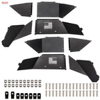Front and Rear Inner Fender Liners for Jeep Wrangler (2018 - 2023) JL JLU - GENSSI Exterior Part