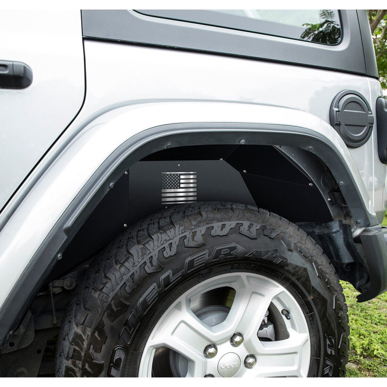 Front and Rear Inner Fender Liners for Jeep Wrangler (2018 - 2023) JL JLU - GENSSI Exterior Part