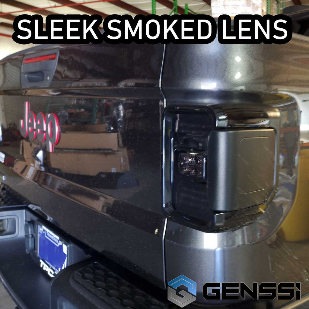 XPE Smoked LED Tail Lights for Gladiator JT 2020-2023 Lighting