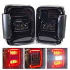 XPE Smoked LED Tail Lights for Gladiator JT 2020 - 2023 - GENSSI Lighting