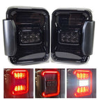 XPE Smoked LED Tail Lights for Gladiator JT 2020 - 2023 - GENSSI Lighting