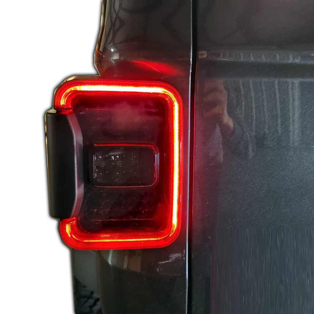 XPE Smoked LED Tail Lights for Gladiator JT 2020-2023 Lighting