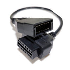 Adapter Cable for GM 12PIN to OBD2 16PIN ALDL - GENSSI Electrical