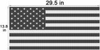 Front Grille Flag Mesh Insert For Jeep JL 2018 - 2023 - GENSSI Grille