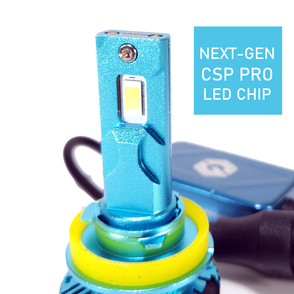 GX8 LED Headlight Conversion Kit 6500K Bulbs 22000LM Lighting