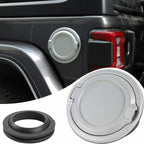 Gas Cap Cover Non - Fading Fuel Tank Door for Jeep Wrangler JL JLU 2018 - 2023 - GENSSI Interior Part