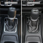 Gear Shift Plate Cover For Jeep Wrangler JL 2018 - 2023 Carbon Fiber - GENSSI Interior Part