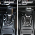 Gear Shift Plate Cover For Jeep Wrangler JL 2018 - 2023 Carbon Fiber - GENSSI Interior Part