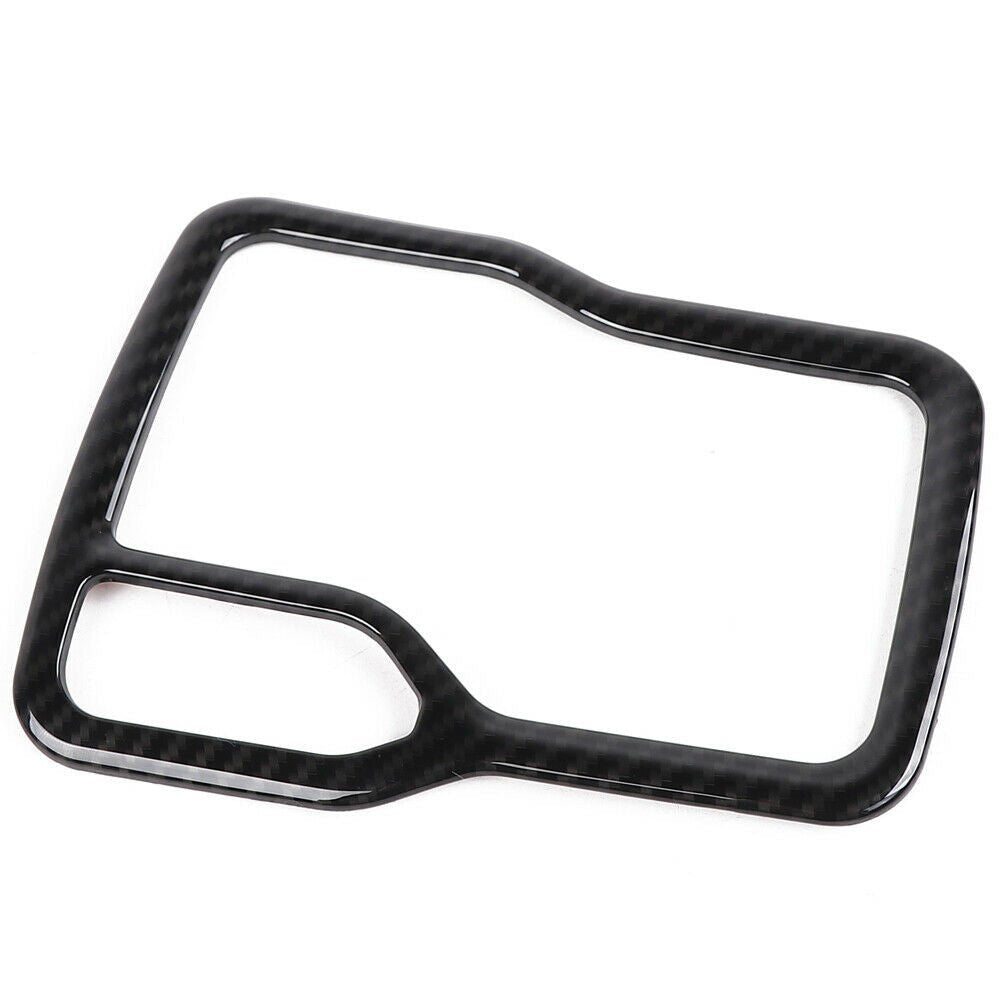 Gear Shift Plate Cover For Jeep Wrangler JL 2018 - 2023 Carbon Fiber - GENSSI Interior Part