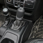 Gear Shift Plate Cover For Jeep Wrangler JL 2018 - 2023 Carbon Fiber - GENSSI Interior Part