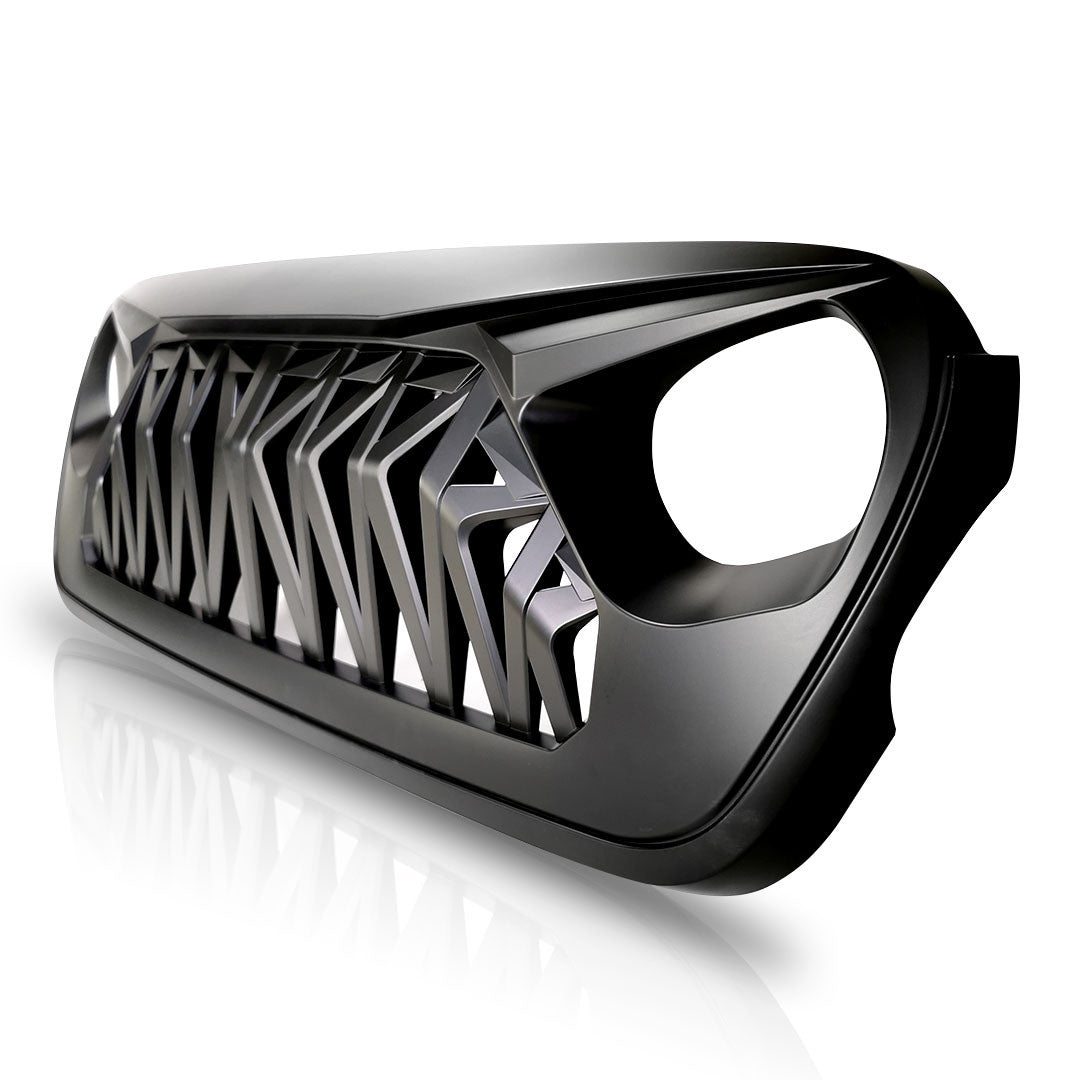 GLADIATOR WARRIOR Front Grille for Jeep Wrangler JL & Gladiator 2018-2023 Glossy Grille