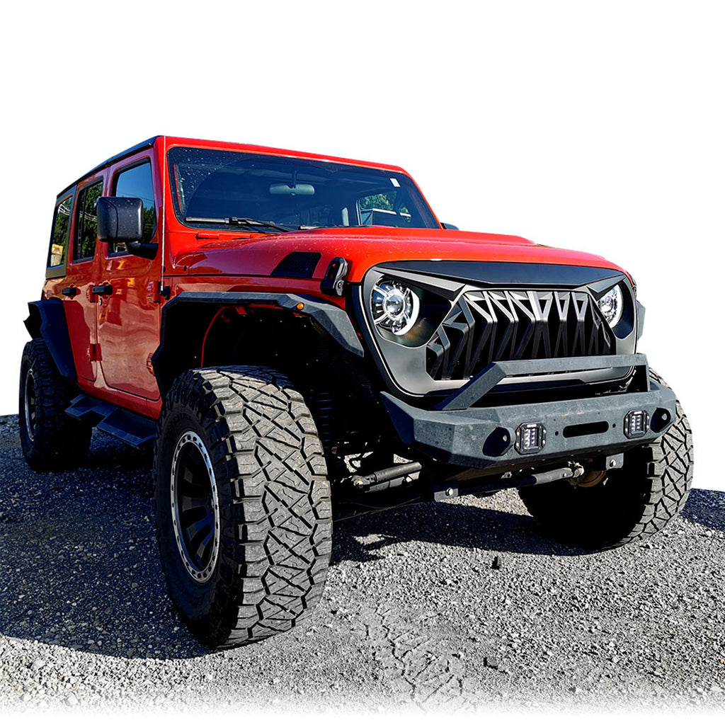 GLADIATOR WARRIOR Front Grille for Jeep Wrangler JL & Gladiator 2018+ Grille