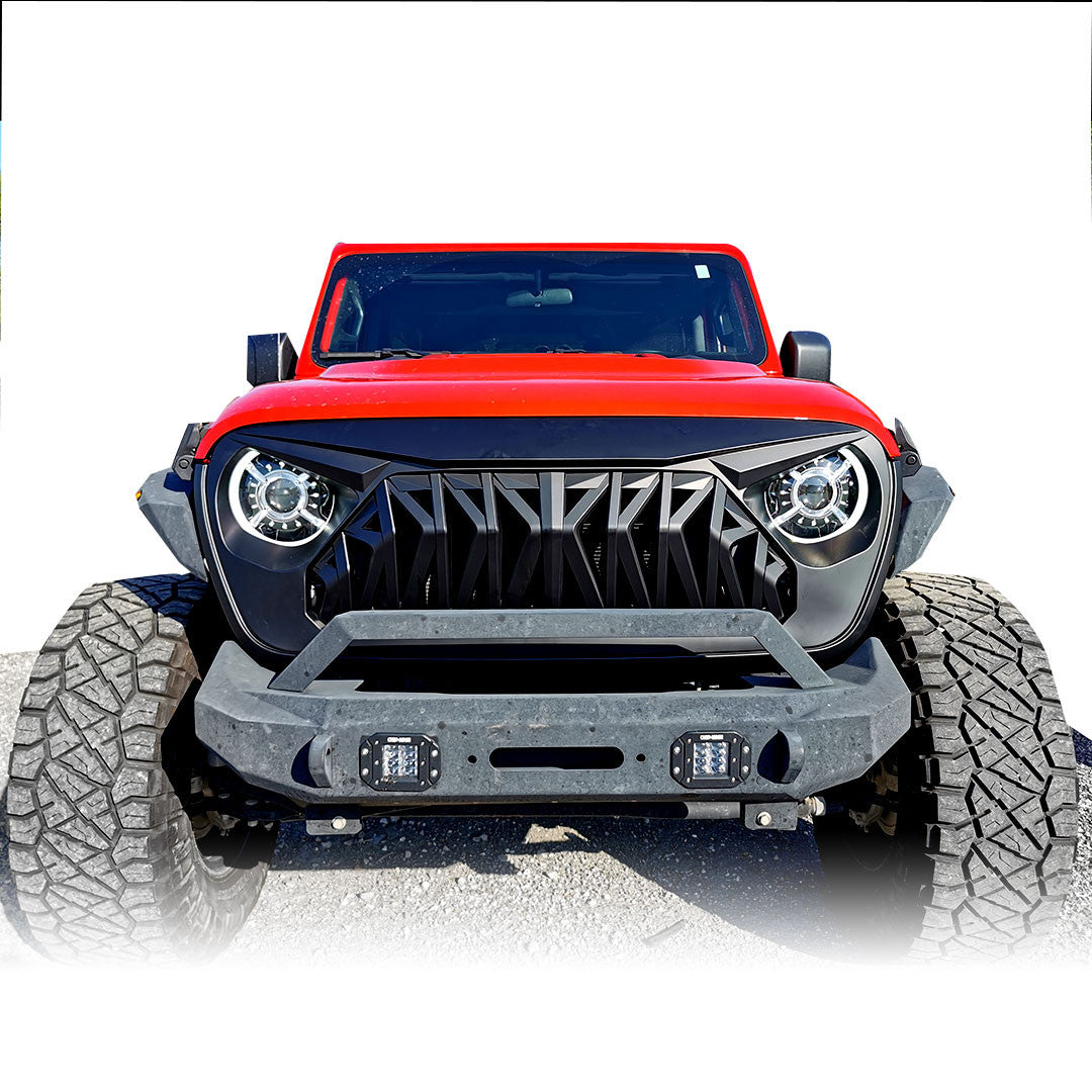 GLADIATOR WARRIOR Front Grille for Jeep Wrangler JL & Gladiator 2018+ Grille