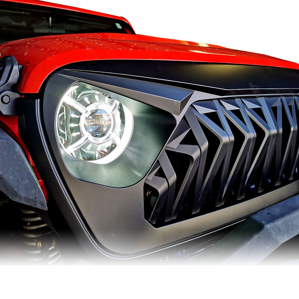 GLADIATOR WARRIOR Front Grille for Jeep Wrangler JL & Gladiator 2018+ Grille