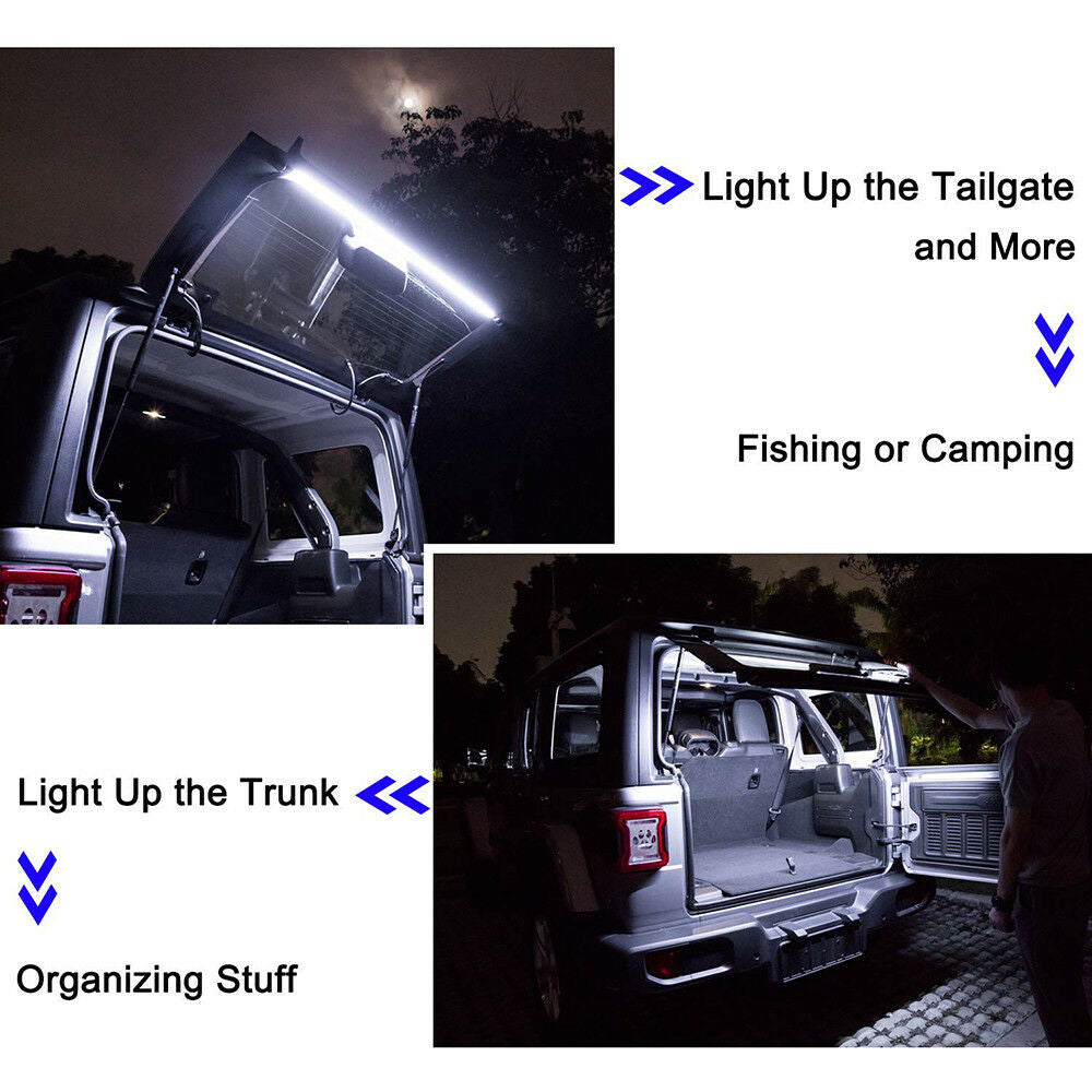 Rear Glass Lift Gate Hatch Dome LED Light Bar For Jeep Wrangler 2018-2023 JL 2&4 Door Lighting